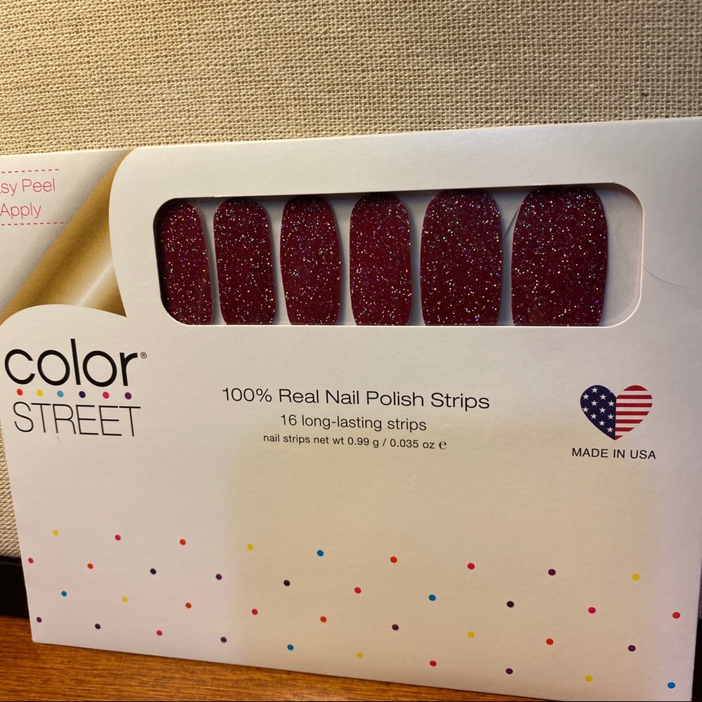 Color Street Nails Black Cherry Bonbon